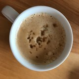 きな粉としろまめジャムのコーヒー